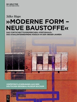 Abbildung von Haps | „Moderne Form – neue Baustoffe“ | 1. Auflage | 2025 | 259 | beck-shop.de