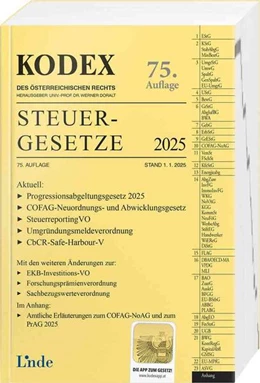 Abbildung von Bodis / Doralt | KODEX Steuergesetze 2025 | 75. Auflage | 2025 | beck-shop.de