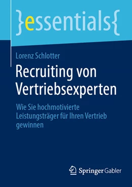 Abbildung von Schlotter | Recruiting von Vertriebsexperten | 1. Auflage | 2025 | beck-shop.de