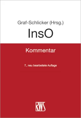 Abbildung von Graf-Schlicker | InsO | 7. Auflage | 2025 | beck-shop.de