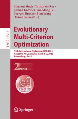 Abbildung von Singh / Ray | Evolutionary Multi-Criterion Optimization | 1. Auflage | 2025 | beck-shop.de