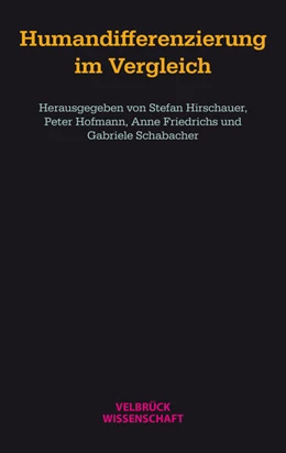 Abbildung von Friedrichs / Hirschauer | Humandifferenzierung im Vergleich | 1. Auflage | 2025 | beck-shop.de
