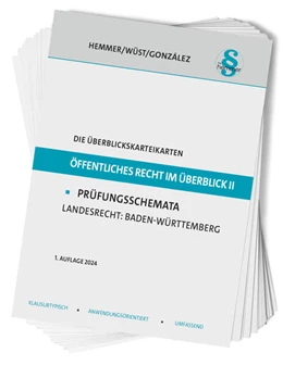 Abbildung von Barrera González / Hemmer | Die Überblickskarteikarten Öffentliches Recht im Überblick II | 1. Auflage | 2024 | beck-shop.de