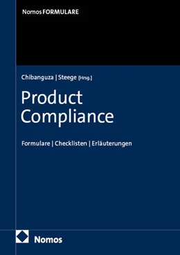 Abbildung von Chibanguza / Steege (Hrsg.) | Product Compliance | 1. Auflage | 2025 | beck-shop.de