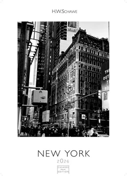 Abbildung von Schawe | New York schwarz-weiss 2026 S 29x21cm - Eleganter Schwarz-Weiß-Print mit beeindruckenden New York City Motiven | 1. Auflage | 2025 | beck-shop.de