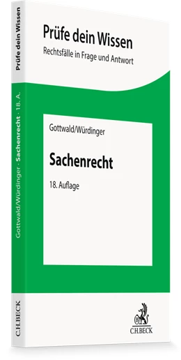 Abbildung von Gottwald / Würdinger | Sachenrecht | 18. Auflage | 2026 | beck-shop.de