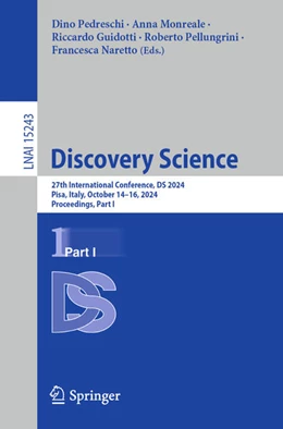 Abbildung von Pedreschi / Monreale | Discovery Science | 1. Auflage | 2025 | beck-shop.de