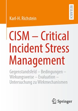 Abbildung von Richstein | CISM - Critical Incident Stress Management | 1. Auflage | 2025 | beck-shop.de