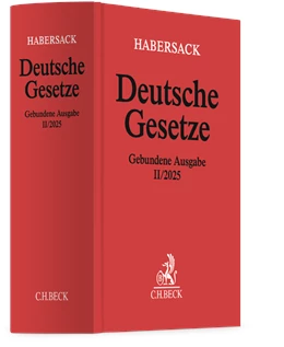 Abbildung von Habersack | Deutsche Gesetze • Gebundene Ausgabe II/2025 | 1. Auflage | 2025 | beck-shop.de