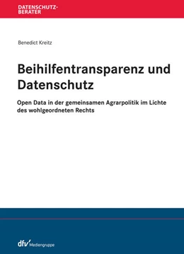 Abbildung von Kreitz | Beihilfentransparenz und Datenschutz | 1. Auflage | 2024 | beck-shop.de