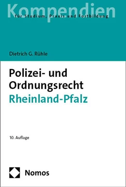 Abbildung von Rühle | Polizei- und Ordnungsrecht Rheinland-Pfalz | 10. Auflage | 2025 | beck-shop.de