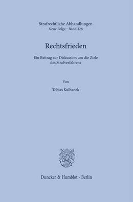 Abbildung von Kulhanek | Rechtsfrieden | 1. Auflage | 2025 | beck-shop.de