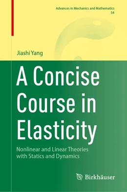 Abbildung von Yang | A Concise Course in Elasticity | 1. Auflage | 2025 | 54 | beck-shop.de