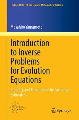 Abbildung von Yamamoto | Introduction to Inverse Problems for Evolution Equations | 1. Auflage | 2025 | beck-shop.de