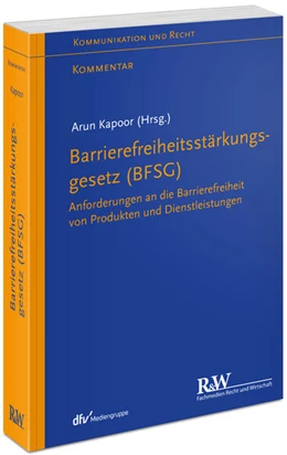 Abbildung von Kapoor | Barrierefreiheitsstärkungsgesetz (BFSG) | 1. Auflage | 2025 | beck-shop.de