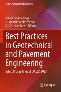 Abbildung von Kolathayar / Sreekeshava | Best Practices in Geotechnical and Pavement Engineering | 1. Auflage | 2025 | beck-shop.de