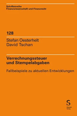 Abbildung von Oesterhelt / Tschan | Verrechnungssteuer und Stempelabgaben | 1. Auflage | 2025 | beck-shop.de