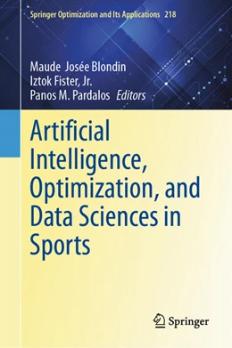 Abbildung von Blondin / Fister Jr. | Artificial Intelligence, Optimization, and Data Sciences in Sports | 1. Auflage | 2025 | beck-shop.de