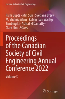 Abbildung von Gupta / Sun | Proceedings of the Canadian Society of Civil Engineering Annual Conference 2022 | 1. Auflage | 2025 | 359 | beck-shop.de