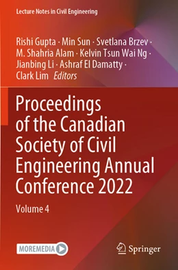 Abbildung von Gupta / Sun | Proceedings of the Canadian Society of Civil Engineering Annual Conference 2022 | 1. Auflage | 2025 | 367 | beck-shop.de