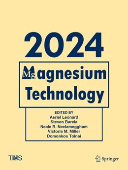 Abbildung von Leonard / Barela | Magnesium Technology 2024 | 1. Auflage | 2025 | beck-shop.de