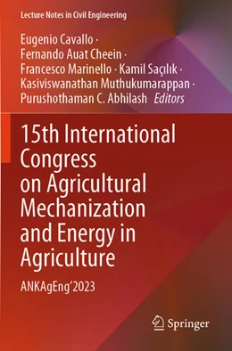 Abbildung von Cavallo / Auat Cheein | 15th International Congress on Agricultural Mechanization and Energy in Agriculture | 1. Auflage | 2025 | 458 | beck-shop.de