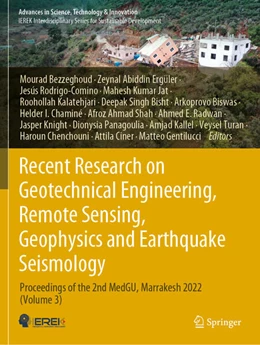 Abbildung von Bezzeghoud / Ergüler | Recent Research on Geotechnical Engineering, Remote Sensing, Geophysics and Earthquake Seismology | 1. Auflage | 2025 | beck-shop.de