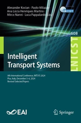 Abbildung von Kocian / Milazzo | Intelligent Transport Systems | 1. Auflage | 2025 | 608 | beck-shop.de