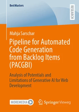 Abbildung von Sarschar | Pipeline for Automated Code Generation from Backlog Items (PACGBI) | 1. Auflage | 2025 | beck-shop.de