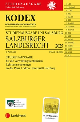 Abbildung von Doralt | KODEX Salzburger Landesrecht 2025 - inkl. App | 2. Auflage | 2025 | beck-shop.de