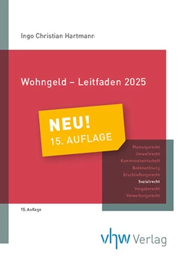 Abbildung von Hartmann | Wohngeld-Leitfaden 2025 | 15. Auflage | 2025 | beck-shop.de