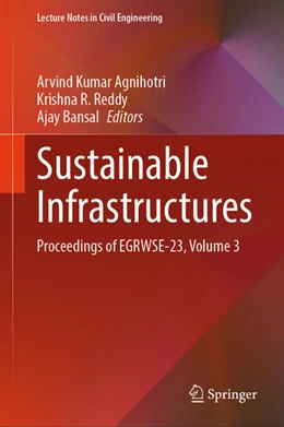 Abbildung von Agnihotri / Reddy | Sustainable Infrastructures | 1. Auflage | 2025 | beck-shop.de