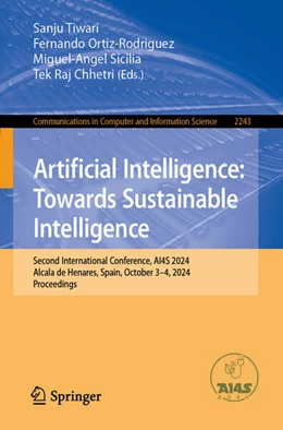 Abbildung von Tiwari / Ortiz-Rodriguez | Artificial Intelligence: Towards Sustainable Intelligence | 1. Auflage | 2025 | beck-shop.de