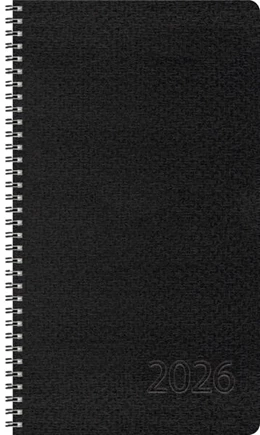 Abbildung von Korsch | Taschenkalender Wochentimer Small Schwarz 2026 | 1. Auflage | 2025 | beck-shop.de