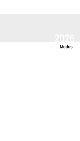 Abbildung von Korsch | Taschenkalender Modus geheftet Einlage 2026 | 1. Auflage | 2025 | beck-shop.de