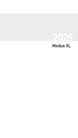 Abbildung von Korsch | Taschenkalender Modus XL geheftet Einlage 2026 | 1. Auflage | 2025 | beck-shop.de