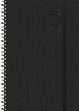Abbildung von Korsch | Buchkalender Wochentimer Spirale schwarz 2026 | 1. Auflage | 2025 | beck-shop.de
