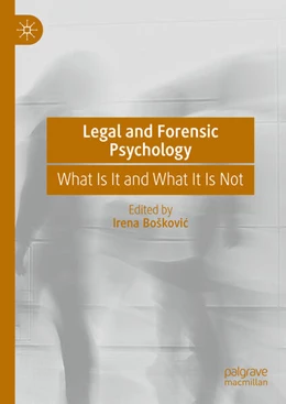 Abbildung von Boskovic | Legal and Forensic Psychology | 1. Auflage | 2025 | beck-shop.de