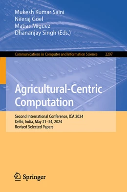 Abbildung von Saini / Goel | Agricultural-Centric Computation | 1. Auflage | 2025 | beck-shop.de