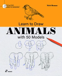 Abbildung von Roman | Learn to Draw Animals with 50 Models | 1. Auflage | 2025 | beck-shop.de
