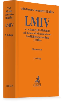 Abbildung von Voit / Grube | LMIV/LMIDV: LMIV | 3. Auflage | 2026 | beck-shop.de