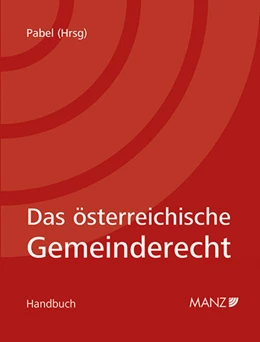 Abbildung von Pabel | Das österreichische Gemeinderecht | 1. Auflage | 2025 | beck-shop.de