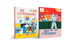 Abbildung von Bazin | Die Lithografin & Der Typograf : Zwei Bilderbücher für Kinder ab 6 Jahren über Buchdruck und Schriftkunst | 1. Auflage | 2025 | beck-shop.de