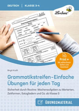 Abbildung von Kraft | Grammatikstreifen - Einfache Übungen für jeden Tag | 1. Auflage | 2025 | beck-shop.de