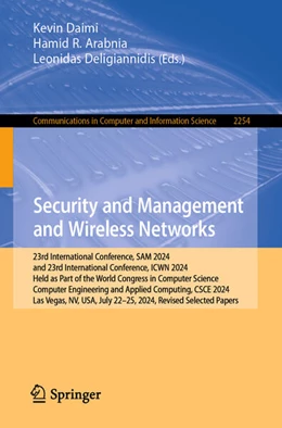 Abbildung von Daimi / Arabnia | Security and Management and Wireless Networks | 1. Auflage | 2025 | beck-shop.de