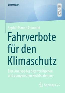 Abbildung von Chourabi | Fahrverbote für den Klimaschutz | 1. Auflage | 2025 | beck-shop.de