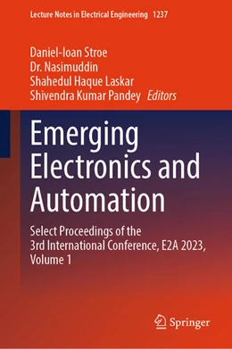 Abbildung von Stroe / Nasimuddin | Emerging Electronics and Automation | 1. Auflage | 2025 | beck-shop.de