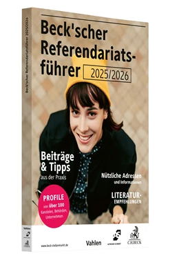 Abbildung von Beck´scher Referendariatsführer 2025/2026 | 1. Auflage | 2025 | beck-shop.de