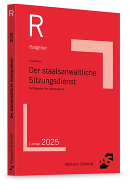 Abbildung von Kock / Rieck | Der staatsanwaltliche Sitzungsdienst | 1. Auflage | 2025 | beck-shop.de