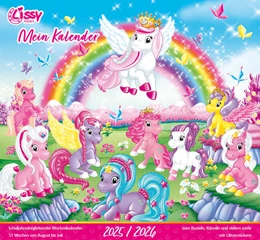 Abbildung von Mein traumhafter Lissy Pony Kalender - mit 53 Blättern zum basteln, malen und rätseln - mit Glitzerstickern | 1. Auflage | 2025 | beck-shop.de
